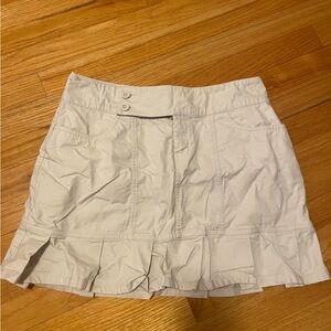 Fashion Bug Women's Cream Mini Skirt
